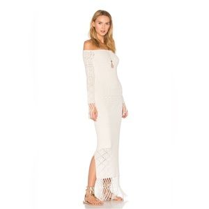 X Revolve House of Harlow 1960 - Rose Dress in white